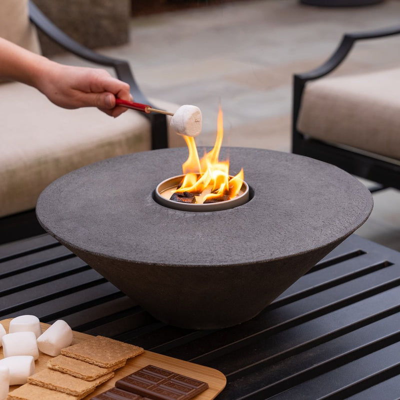 Concrete Cone Fire Pit