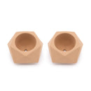 Concrete Mini Tilt Tabletop Planters (Set of 2)