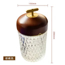 DecorBites™ Conical Crystal Bedside Lamp: Elegant LED Reading Light for Home Decoration & Atmosphere