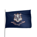 Connecticut State Flag 3x5 - Durable Nylon Azure Blue