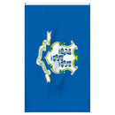 Connecticut State Flag 3x5 - Durable Nylon Azure Blue