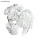 Contemporary acrylic single head sconce light fixture for dining room