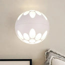 Black Gold Spherical Lamp