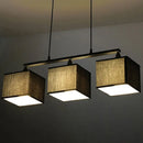Contemporary black & beige island chandelier kitchen e26 e27 light kit
