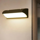 Contemporary black led wall lamp courtyard flush mount sconce