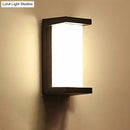 Contemporary black led wall lamp courtyard flush mount sconce
