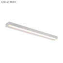 DecorBites™ Contemporary Black/Silver LED Vanity Light in White/Warm for Linear Vanity Sconce - 16"/19.5"/23.5" Wide