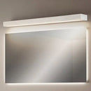 DecorBites™ Contemporary Black/Silver LED Vanity Light in White/Warm for Linear Vanity Sconce - 16"/19.5"/23.5" Wide