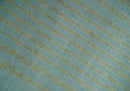 Contemporary Blue and Green 5x8 Hand Knotted Wool Area Rug