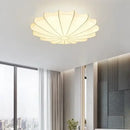 Contemporary cream petal led ceiling light for dining room