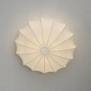 Contemporary cream petal led ceiling light for dining room