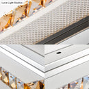 DecorBites™ Contemporary Crystal Gold Wall Sconce - Linear Vanity Light with Warm/White Light for Bathroom - Multiple Width Options