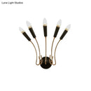DecorBites™ Rocket Wall Lamp - Contemporary Metal Sconce with 5 Lights for Living Room