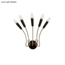 DecorBites™ Rocket Wall Lamp - Contemporary Metal Sconce with 5 Lights for Living Room