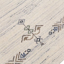 Contemporary Ivory Design Hand Loomed Wool Rug