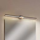 DecorBites™ Contemporary LED Vanity Light in Black and White/Warm Light - 16"/23.5" Slim Line Acrylic Wall Sconce