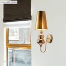 DecorBites™ Contemporary Fabric Barrel Wall Mount Light - Bedroom Sconce Light (Black/Silver/White)