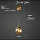 Contemporary Modern Hanging Light Perfect for Bedroom Spaces