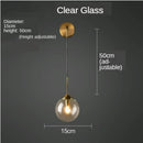 Contemporary Modern Hanging Light Perfect for Bedroom Spaces
