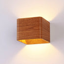 Contemporary Square Indoor LED Lamp for Living Spaces