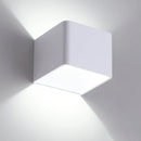 Contemporary Square Indoor LED Lamp for Living Spaces