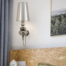 White Ceramic 8-Inch Wall Sconce
