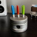 1950's Continental 0-300 Cessna 172 Skyhawk Engine Piston Pencil Pen Marker Holder