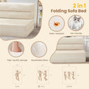 Convertible Folding Sofa Bed with Pillow and Mattress