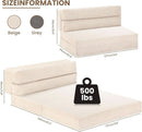 Convertible Folding Sofa Bed with Pillow and Mattress
