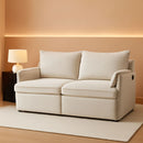 Convertible King Sofa Bed with USB Charging and Pockets