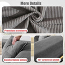 Convertible Sofa Bed with Adjustable Armrests and Comfort
