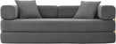 Convertible Sofa Bed with Adjustable Armrests and Comfort
