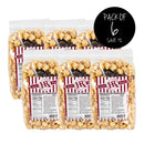 Chocolate Chip Cookie Dough Popcorn | Pack of 6 | 7 oz | HR Poppin' Snacks