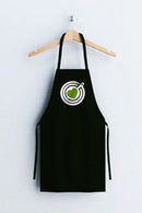 Embroidered logo apron