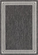 Coonamble Bordered Antrasit Rug