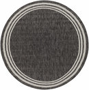 Coonamble Bordered Antrasit Rug