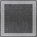 Coonamble Bordered Antrasit Rug