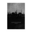 Copenhagen - Skyline Canvas