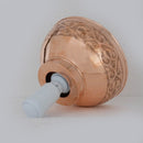 Copper Bathroom Vessel Sink, Bowl Vanity Sink, Hand Engraved & Hammered