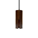 Copper Kitchen Island Lighting - Aged Copper Cylinder Pendant Light - Kip