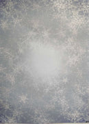 Starry Frost Designer Printed AIDA Fabric. Canvas for embroidery with an applied background  KF-1196A