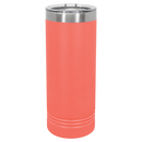 Skinny Tumbler with Slider Lid | 22 oz | Multiple Colors | Customizable | RCK Creations & More