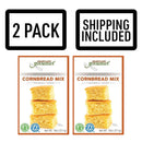 Gluten Free Cornbread Mix | Pack of 2 | 18 oz | Shipping Included | Heartland Gourmet | 2015
