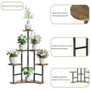Corner Plant Stand 6-tier Display