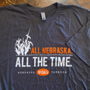 SALE | McCue's Nebraska Taproom Corn Silhouette Short Sleeve T-Shirt | Mutliple Sizes