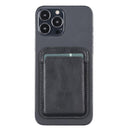 Cortland Full-Grain Leather Card Holder Wallet with Magnet
