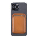 Cortland Full-Grain Leather Card Holder Wallet with Magnet