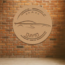 Corvette Name Sign