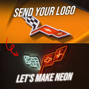 Your Personalized Metal Neon Emblem