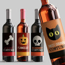 Costume Contest Wine Label Set
